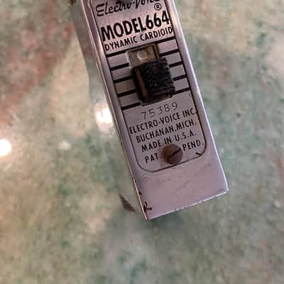 Electro-Voice 664 Cardioid Dynamic Microphone 1950 - 1979 - Chrome image 3