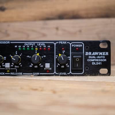 Drawmer DL241 Stereo Auto Compressor Limiter Audio 2-Channel DL-241 U286215 image 7