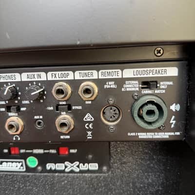 Laney NEXUS-SLS112 Studio Live 500-Watt 1x12" Bass Combo 2010s - Black image 6