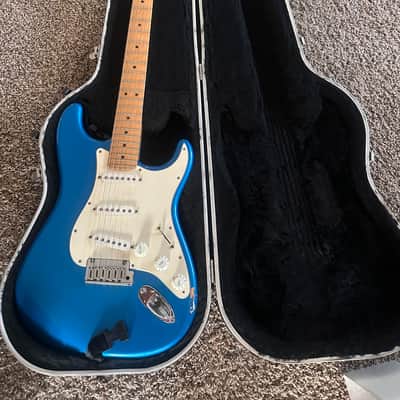 2001 Fender American Standard Stratocaster USA • Lake Placid Blue • Maple Neck • OHSC image 1