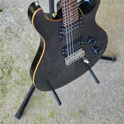 PRS SE Custom 22 with Tremolo 2009 - Gray Black image 3