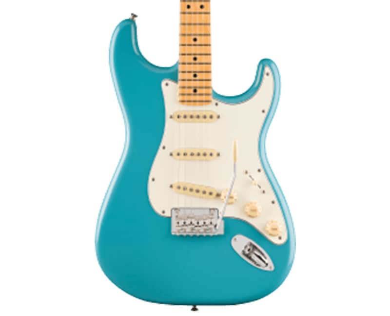 Used Fender Player II Stratocaster - Aquatone Blue w/Maple FB image 1