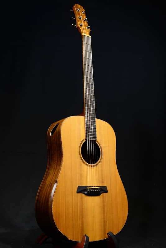 2019 Maestro Guitars Original Series Rosetta African Ovangkol with Western Red Cedar Top