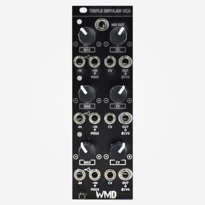 WMD TRIPLE BIPOLAR VCA Eurorack Module image 1