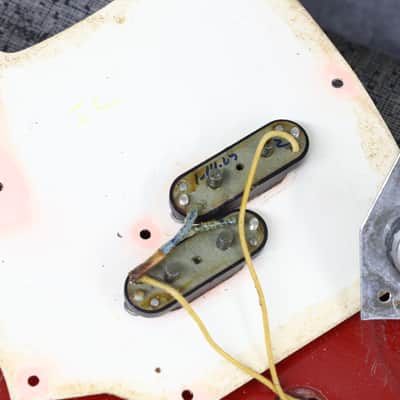 1967 Fender Mustang Bass - Dakota Red - OHSC image 20