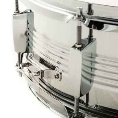 Fame FSMAR-55 Steel Marching Snare 14"x5,5" - Marching Snare Drum image 5