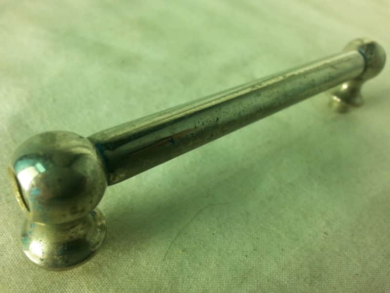 Ludwig Tube Lug Nickel Snare Drum 3 1/2" Vintage Leedy USA Complete Original 20s image 1