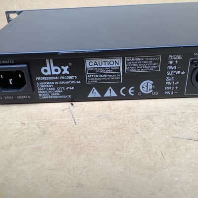 dbx 266XL Stereo Compressor / Limiter 2010s - Black image 4