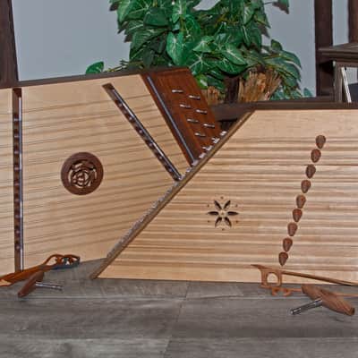 Roosebeck DH10-9R | SINGLE STRUNG 10/9 HAMMERED DULCIMER WITH HAMMERS image 8