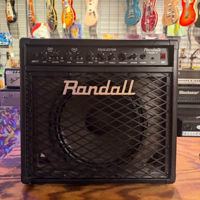 Randall RG80 80-Watt 1x12" Solid State Guitar Combo 2010s - Black image 1