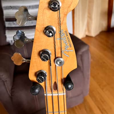 Fender Vintera '50s Precision Bass with Maple Fretboard 2019 - Vintage Blonde image 3