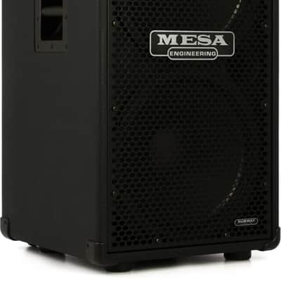 Mesa/Boogie Subway 2 x 15-inch 800-watt 4-ohm Bass Cabinet - Black Bronco with Black Metal Grille image 1