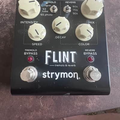 Strymon Flint Reverb and Tremolo V1 2012 - 2022 - Black with White Knobs image 2