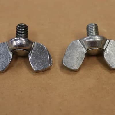 Ludwig 2pk Mickey Mouse 1/4-28" Wing Screw Vintage 1960's/1970's #5 image 2