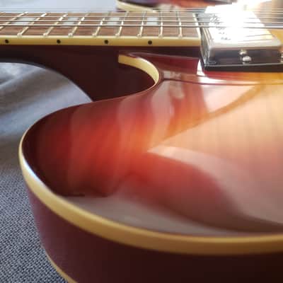 Epiphone ES-335 Figured 1G [Flame Maple /Iced Tea] | Serial No. 21021530504 image 4