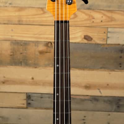 YamahaTRBX604FM Electric Bass Guitar Matte Amber image 6