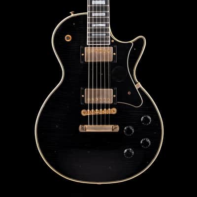 Heritage Custom Shop Core Collection H-157 Mahogany Top Artisan Aged Ebony with Case image 1