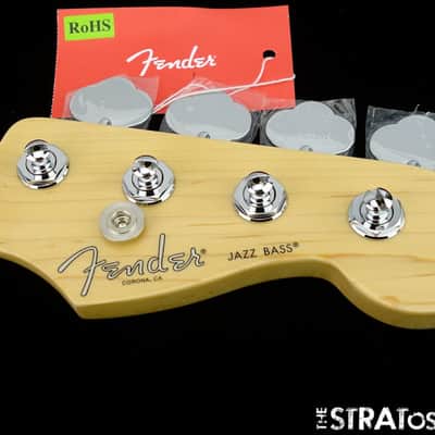 2017 Fender American Professional Jazz Bass NECK + TUNERS  Slim "C" Rosewood image 1