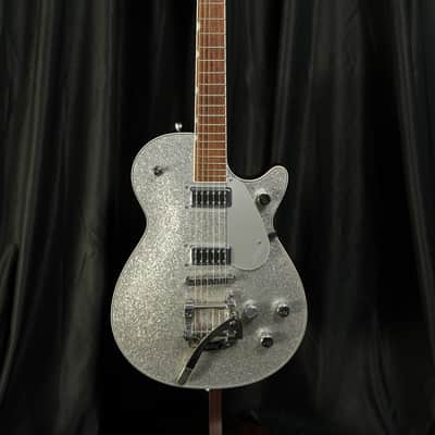 Gretsch G5230T Electromatic® Sparkle Jet™ FT Single-Cut with Bigsby® 2025 - Silver Sparkle image 3
