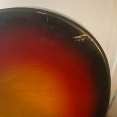National Vintage Sixties National Model EG-467 2B 1960s - Sunburst image 6