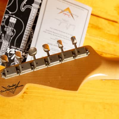 Fender Stratocaster Custom Shop 60 Matching Headstock 2013 - Olympic White image 6