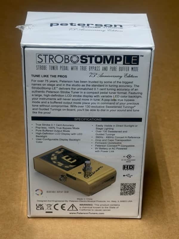 Peterson Strobo Stomp LE 2022 - Ser. #3 valuable collectable image 1