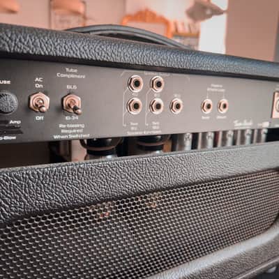 Two-Rock Bi-Onyx 50W Head + Matching Two-Rock 2x12 Cabinet - Serial #06 image 3