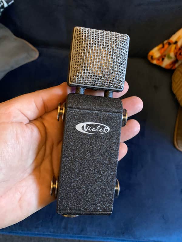 Violet Design Amethyst Vintage Condenser Mic w/ASM Studio Shock mount image 1