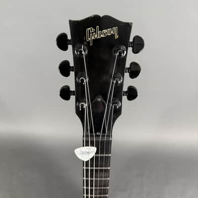 2000 Gibson Les Paul GOTHIC Studio Black in Browncase image 14