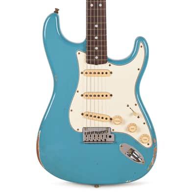 Fender Custom Shop 2025 Strat Pro Relic Taos Turquoise (Serial #XN18841) image 2