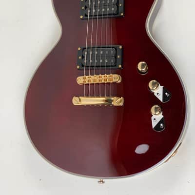 ESP LTD EC-1000T CTM See Thru Black Cherry FM Electric Guitar B-Stock image 7