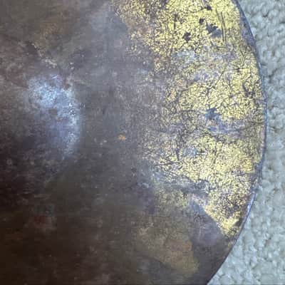 C.G. Conn One Vintage 7” Pan American Cymbal 20s 30s - Cu image 3