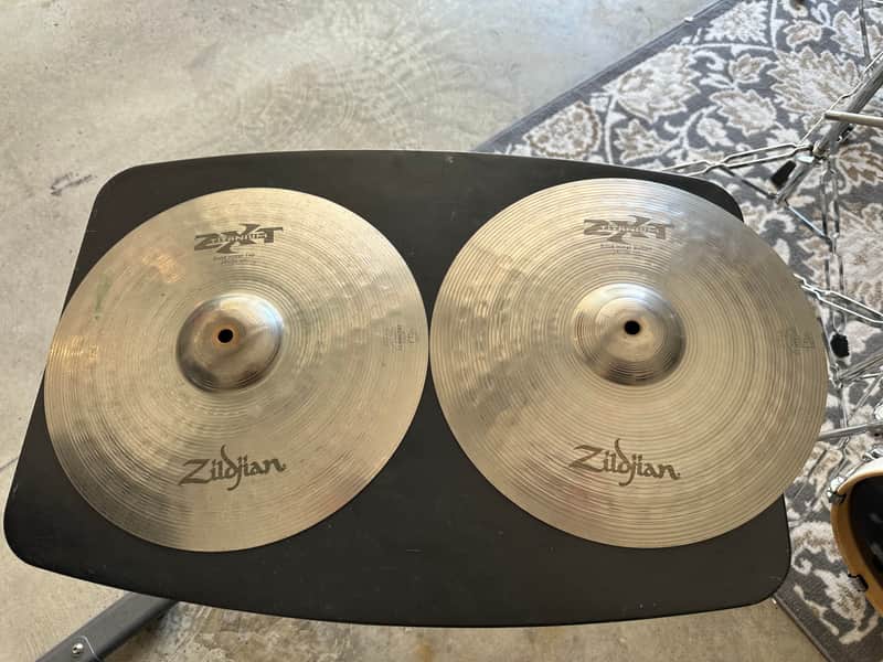Zildjian 14" ZXT Titanium Hi-Hat Cymbals (Pair) 2003 - 2006 image 1