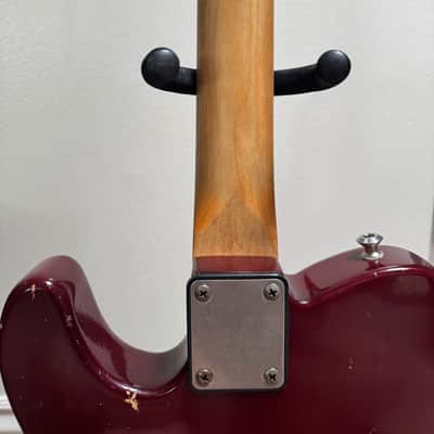 MJT Telecaster Cherry Nitro Telecaster Partscaster Telegibson image 7