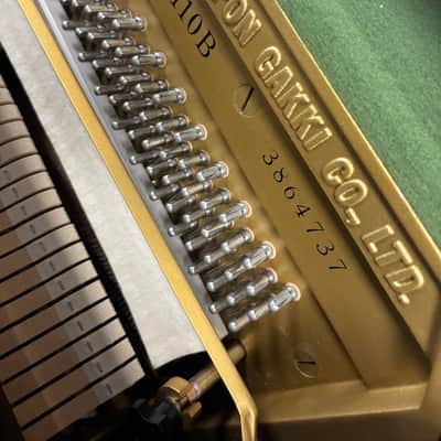 YAMAHA W110B 1985 - Polished mahogany dark brown image 6