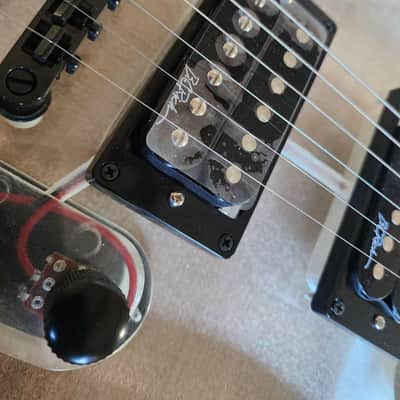 B.C. Rich Mockingbird acrylic lucite ice clear 41 of 60 2000s image 2