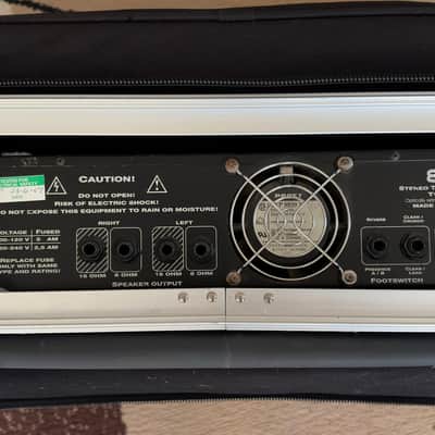 ENGL Tube Rackhead 860 – Rare 2U All-Tube Stereo Rack Amp | Made in Germany | Gator Rack Trolley Included image 12