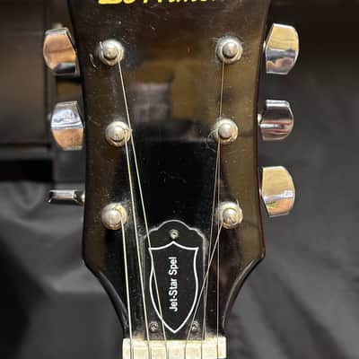 DeArmond Jet Star Special Crimson Red Transparent Electric Guitar image 11