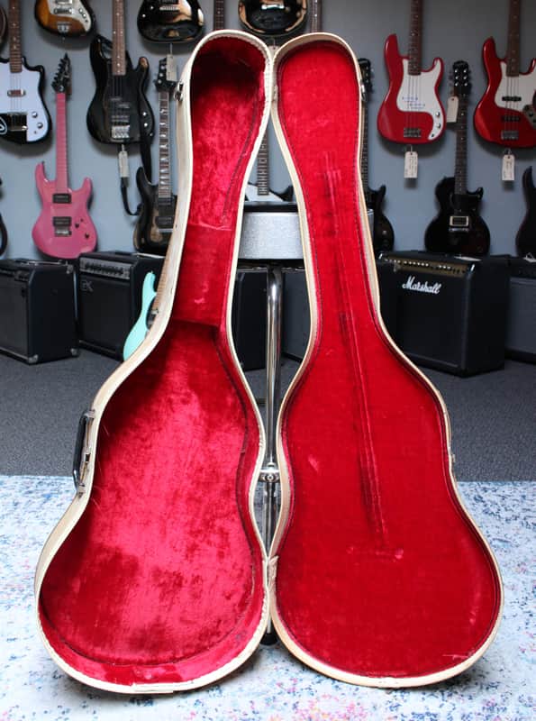 c. 1960's Silvertone Guitar Soft Shell Case image 1
