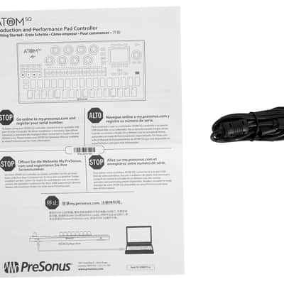 PRESONUS ATOM SQ Hybrid MIDI USB Keyboard Pad Ableton Production DJ Controller image 16