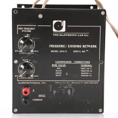 The Mastering Lab 604/5 Frequency Dividing Network Crossover #35228 image 2