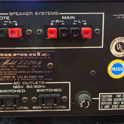 Marantz 2220B 1977 - Silver image 9