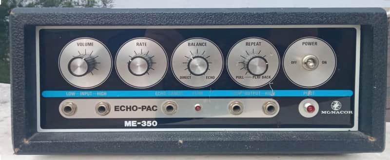 RARE MONACOR ECHO-PAC ME-350 CARTRIDGE TAPE DELAY image 1