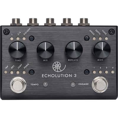 Used Pigtronix Echolution 3 Stereo Multi-Tap Delay Guitar Effects Pedal image 1