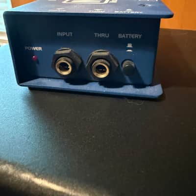 Samson MDA1 S-Max Series Mono Active Direct Box 2010s - Blue image 2