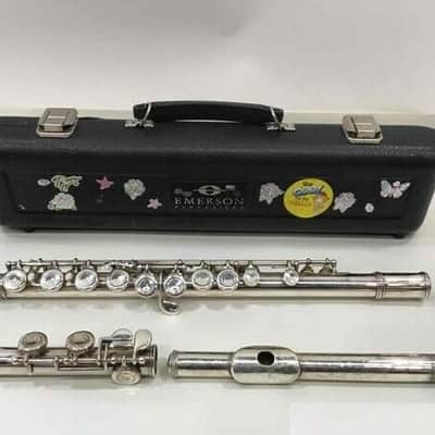 Emerson EF1 Model Flute w/ Case, USA, Very Good Condition image 5