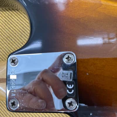 RARE! Fender American Vintage AVRI '54 Stratocaster Limited edition of 1954 COA 2014 Burst USA Case Candy Papers_234 image 10