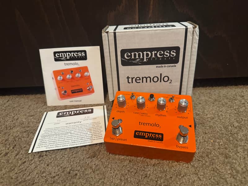 Empress Tremolo 2 2010s - Orange - With box and papers! image 1