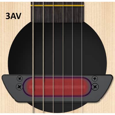 Bartolini 3AV Acoustic Guitar Soundhole pickup image 3