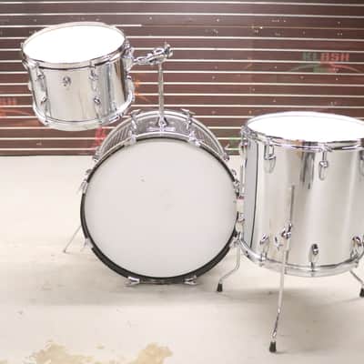 Slingerland COW 3pc Drum Kit Set 12/14/20" Vintage 1970's image 12